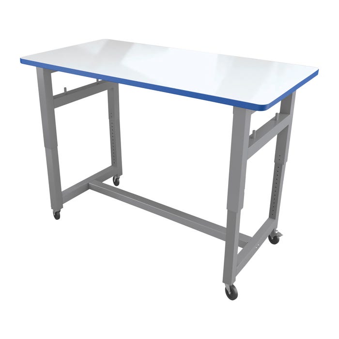 Classroom Select Advocate Series Makerspace Project Table,Titanium Frame