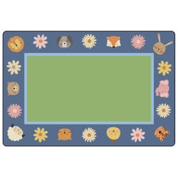 Childcraft Animal Friends Border Carpet, Rectangle 4002092