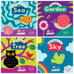 Child's Play Look, Touch, Learn! Board Books Set of 4 2150321