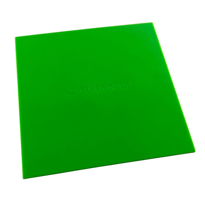 Surebonder Glue Gun Surface Protector Pad, 8 x 8 Inches, Green