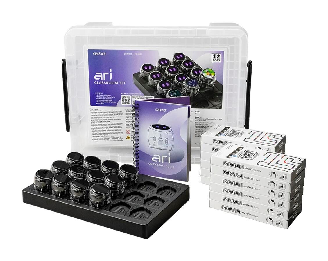 Image for Ozobot Ari Classroom Kit, Pack of 12 from School Specialty