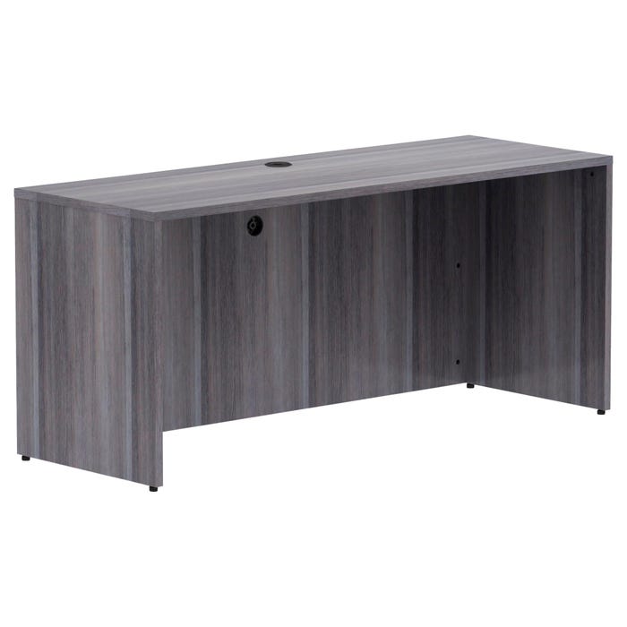 Classroom Select Laminate Credenza Shell, 66-1/8 x 23-5/8 x 29-1/2 Inches, Weathered Charcoal