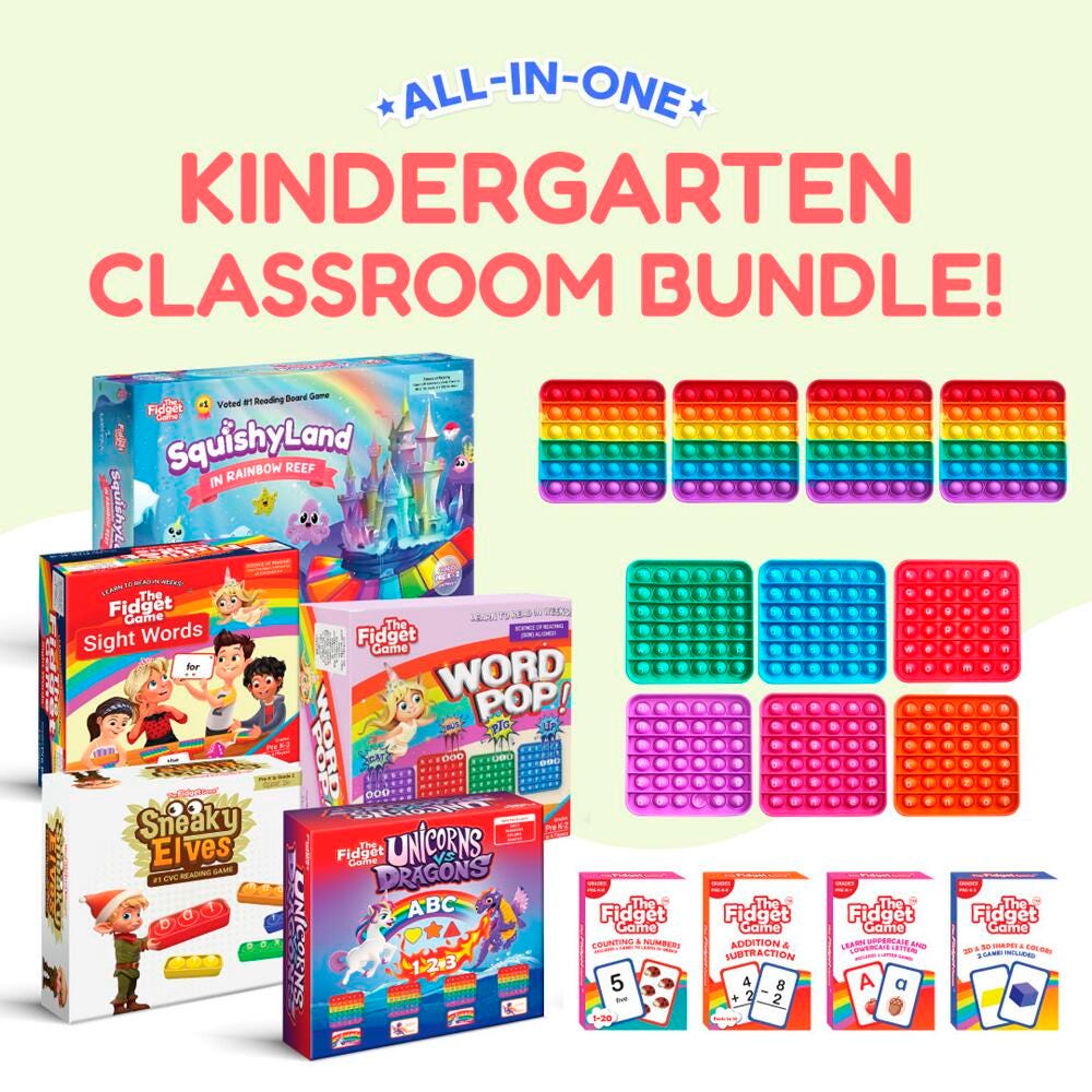 Image for The Fidget Game Kindergarten Classroom Bundle from School Specialty