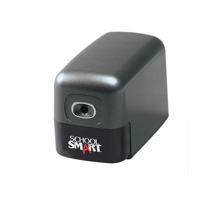 School Smart Desktop Electric Pencil Sharpener, 5-1/2 x 3-3/4 x 7-3/4 Inches