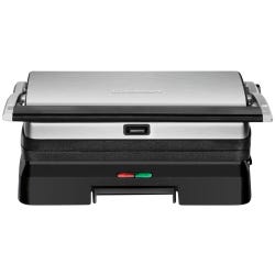 Cuisinart Griddler Grill and Panini Press, Black/Silver