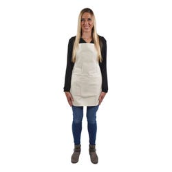 Image for Sax Design Your Own Apron with Pocket, Medium, 20 x 28 Inches, White from School Specialty