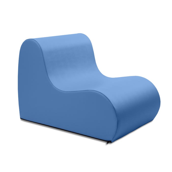 Jaxx Midtown Classroom Soft Foam Chair, Medium Size, Vinyl, 35-1/2L x 24W x 27-1/2H Inches