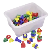 Childcraft Preschool Manipulatives Nuts and Bolts