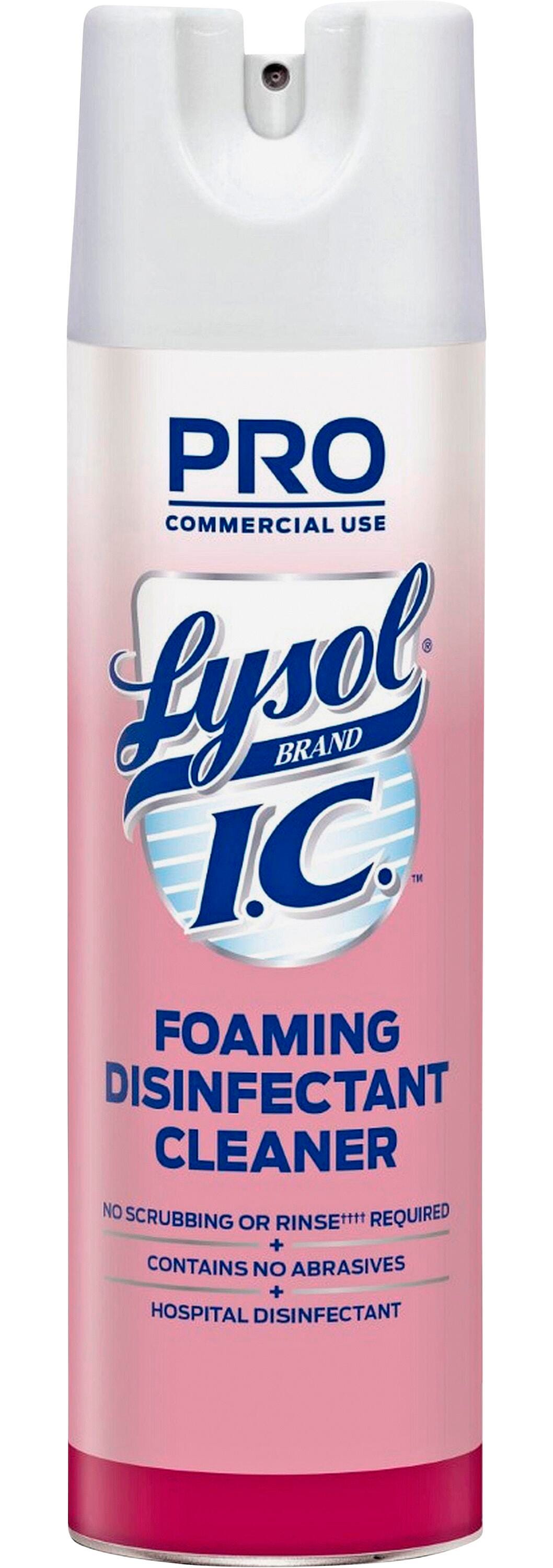 Lysol I.C. Hospital Grade Foaming Disinfectant Cleaner, Case of 12 1595297