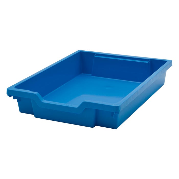 Gratnells Standard Shallow F1 Tray, 12-1/3 x 16-4/5 x 3 Inches