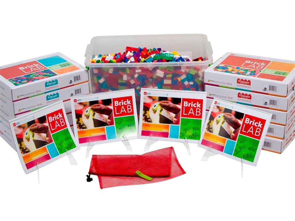 Image for PCS Edventures BrickLAB STEM Foundations Set, Grades 3 to 6 from School Specialty