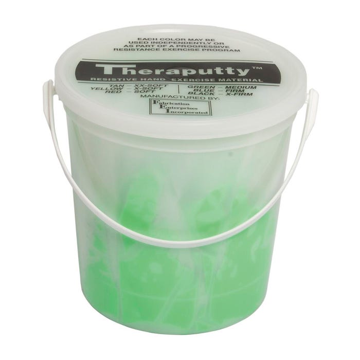 CanDo Scented Theraputty, Medium, 5 Pounds, Apple, Green