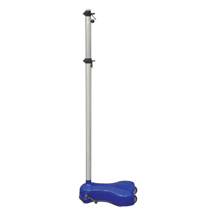 Jaypro Gym Glide Rollaway Base, Blue Base Pad