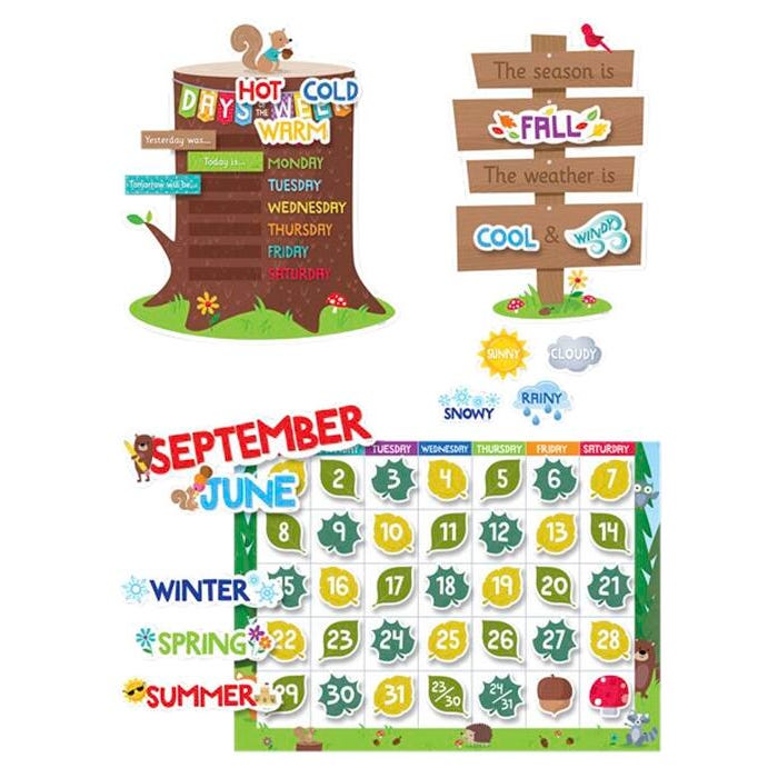 Creative Teaching Press Woodland Friends Calendar Set