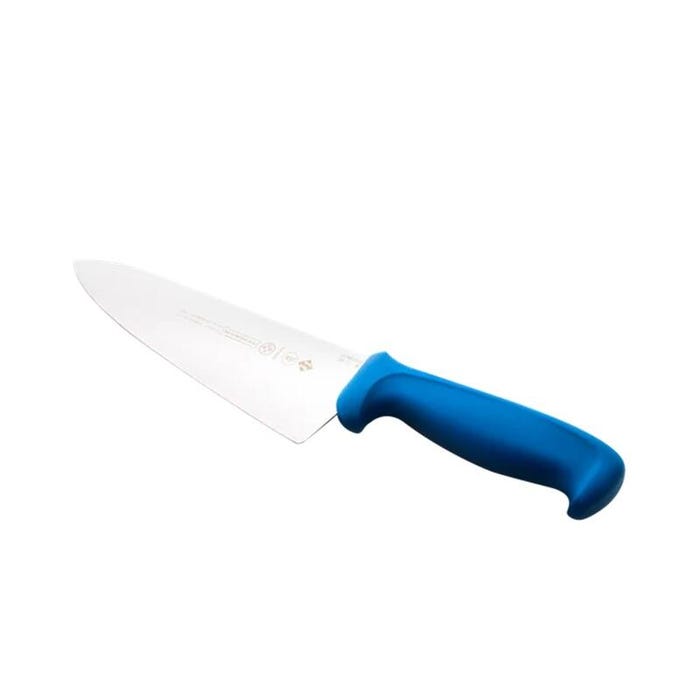 Mundial Professional Series Color Coded Chefs Knife, 8 Inch Blade, Blue Handle