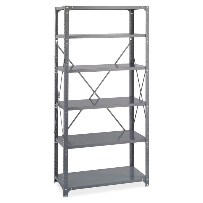 Safco Heavy-Duty Commercial Steel Shelving, 36 x 24 x 75 in