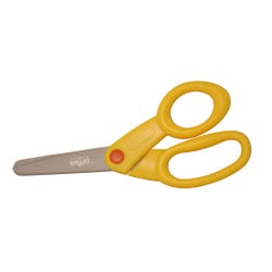 School Smart Plastic Blunt Tip Scissor, 5 Inches, Yellow, Item Number 084843