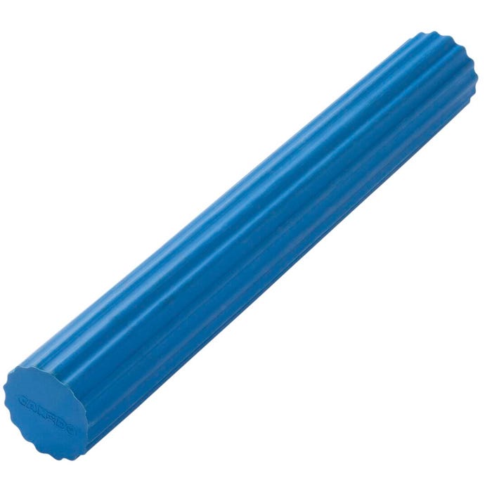 CanDo Twist-n-Bend Flexible Exercise Bar, 12-Inch, Blue, Heavy Resistance