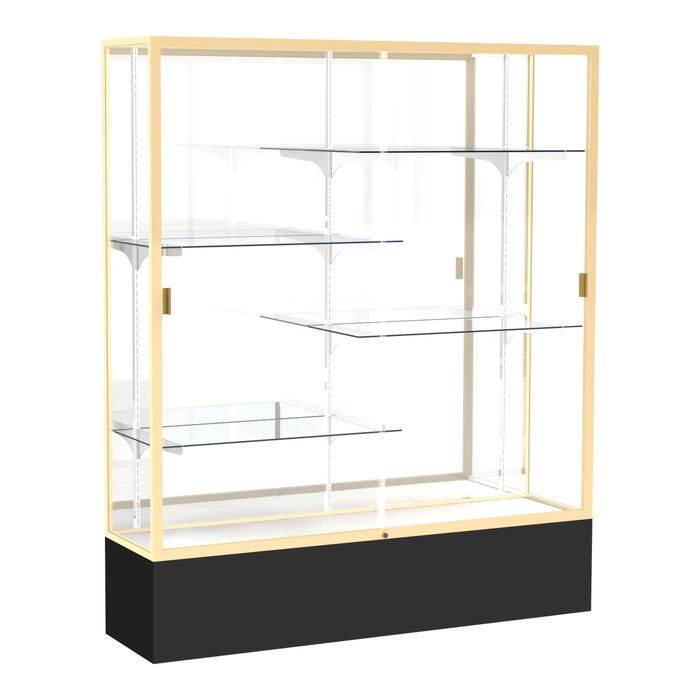Ghent Spirit Series Unlighted Floor Case With Sliding Doors