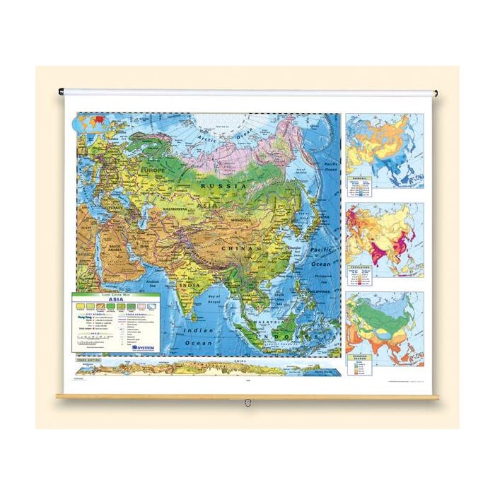 Nystrom Land Cover Asia Map
