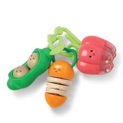 Melissa and Doug Farmers Market Veggie Rattles Trio