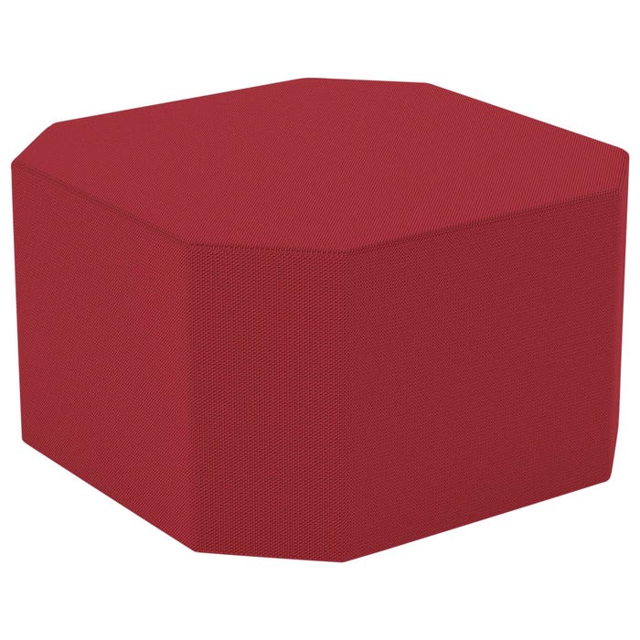 Classroom Select Soft Seating NeoFuse Octagonal Ottoman, 32 x 32 x 18 Inches