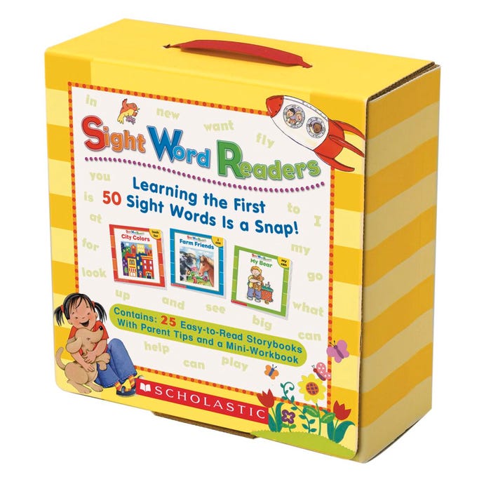 Scholastic Sight Word Readers, Set of 25