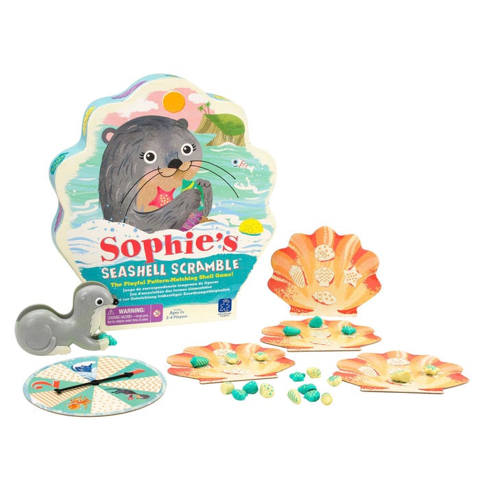 Educational Insights Sophie's Seashell Scramble Game