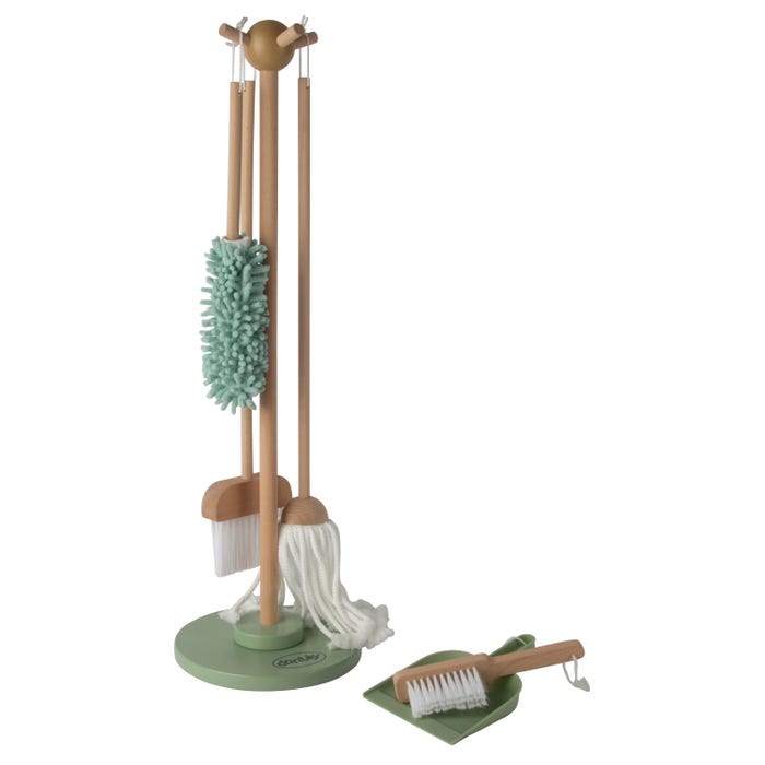 Dantoy Wooden Cleaning Set, 6 Pieces 2150527