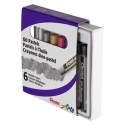 Pentel Arts Metallic Oil Pastels  2132563