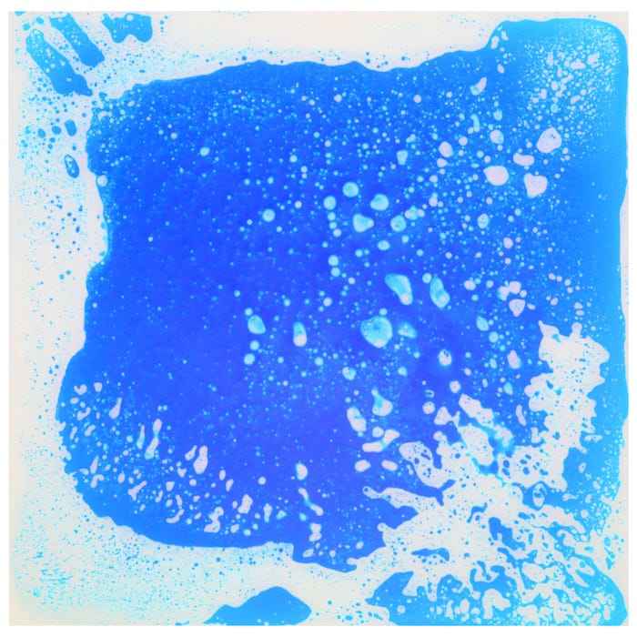 Abilitations Sensory Floor Tile, 19-1/2 x 19-1/2, Blue