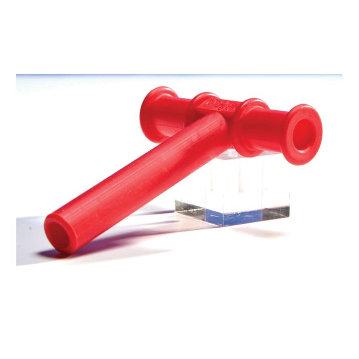 Speech Pathology LLC Chewy Tubes, 3/8 Inch Diameter, Red, Set of 12