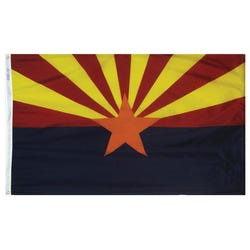 Image for Annin Arizona State Flag, Heavy Weight Nylon, Outdoor, 3 x 5 Feet from School Specialty
