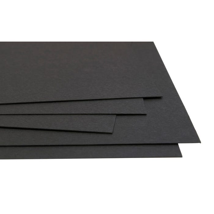 Jack Richeson Black Art Paper, 9 x 12 Inches, 135 lb, 425 Sheets