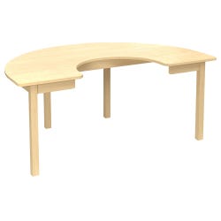 Childcraft Kidney Table, 58 x 36 x 22 Inches