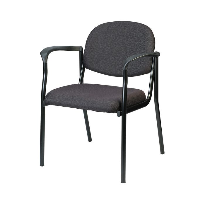 Eurotech Dakota 8011 Guest Chair with Arms, 26-3/8 x 25 x 32 Inches