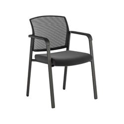 AIS Paxton Side Chair With Glides, 23 x 21 x 32 Inches, Black, Item Number 2089254