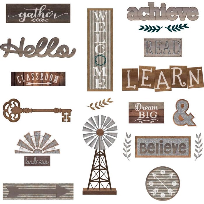 Teacher Created Resources Home Sweet Classroom Bulletin Board Wall Decor, 24 Pieces
