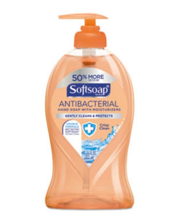 Image for Softsoap Antibacterial Liquid Hand Soap, Crisp Clean Scent, Case of 6 from School Specialty