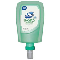 Dial FIT Foam Soap Refill, Basics , Green-Hypoallergenic, 33.8 Ounces, Carton of 3, Item Number 2024313