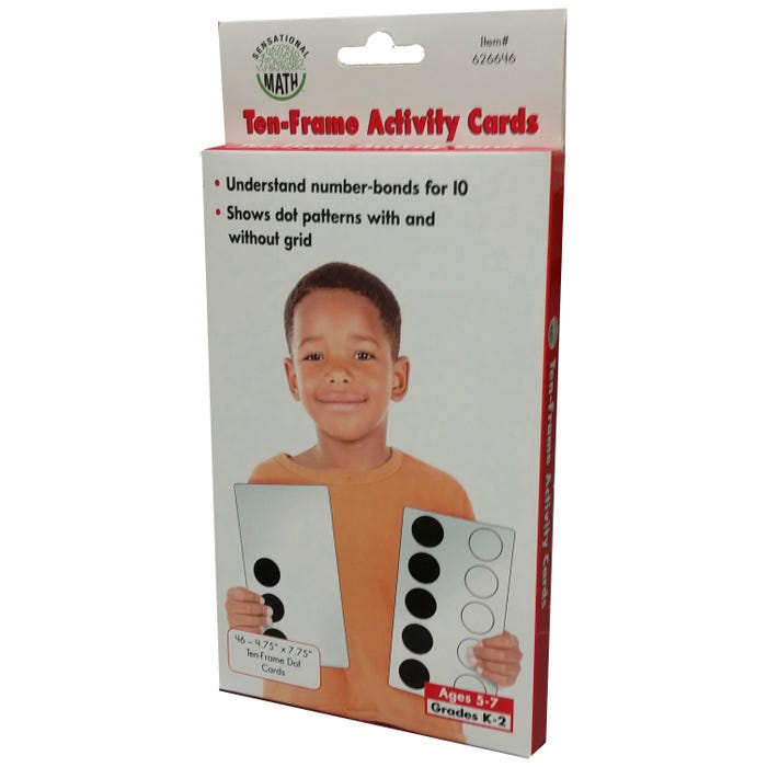 Sensational Math Ten-Frame Activity Cards