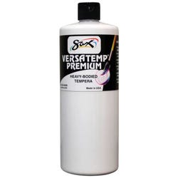 Sax Versatemp Premium Heavy-Bodied Tempera Paint, 1 Quart, White Item Number 1592723