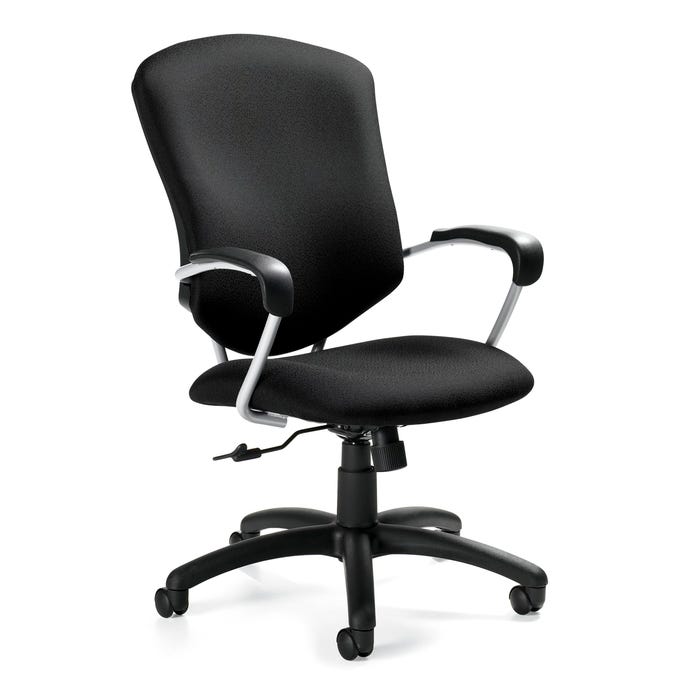 Global Industries Supra High-Back Swivel and Tilt Chair Task Chair, 26 x 27 x 42 Inches