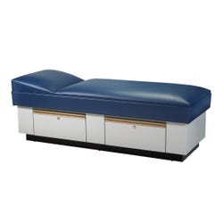 School Health S Varsity Custom Recovery Couch with Aluminum Drawer Pulls, 72 x 27 x 25 Inches 4002641