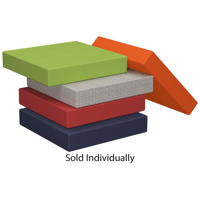 Classroom Select NeoLounge2, Square Seat Pad, 16 x 16 x 3 Inches
