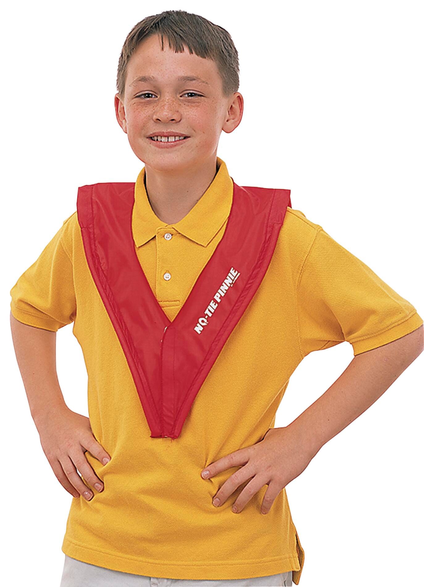 FlagHouse No Tie Pinnie, Child, Purple 2120587