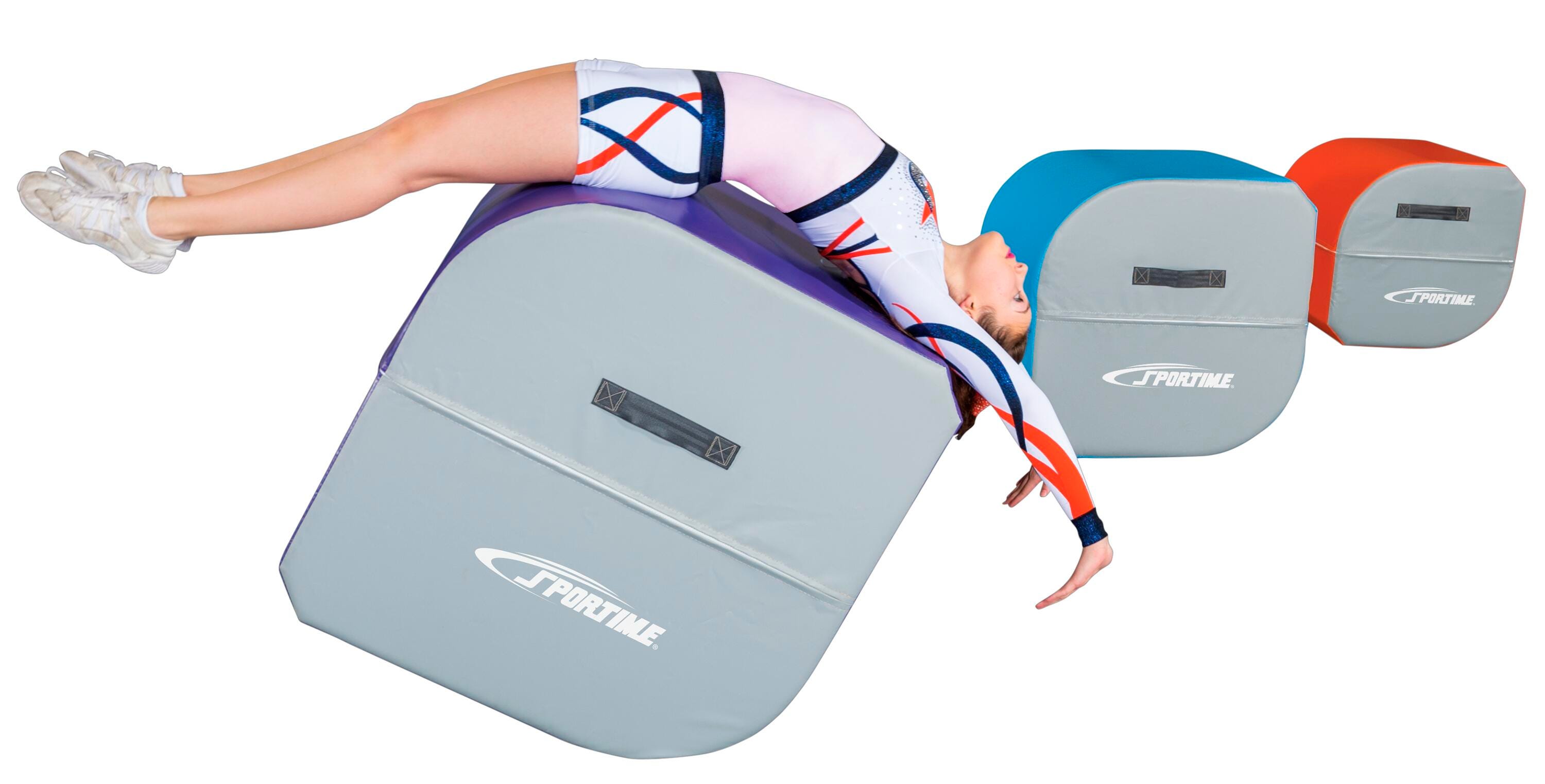 Sportime Tumble Trainer, 30 x 35 Inches, Large, Purple & Gray, Each 2124523