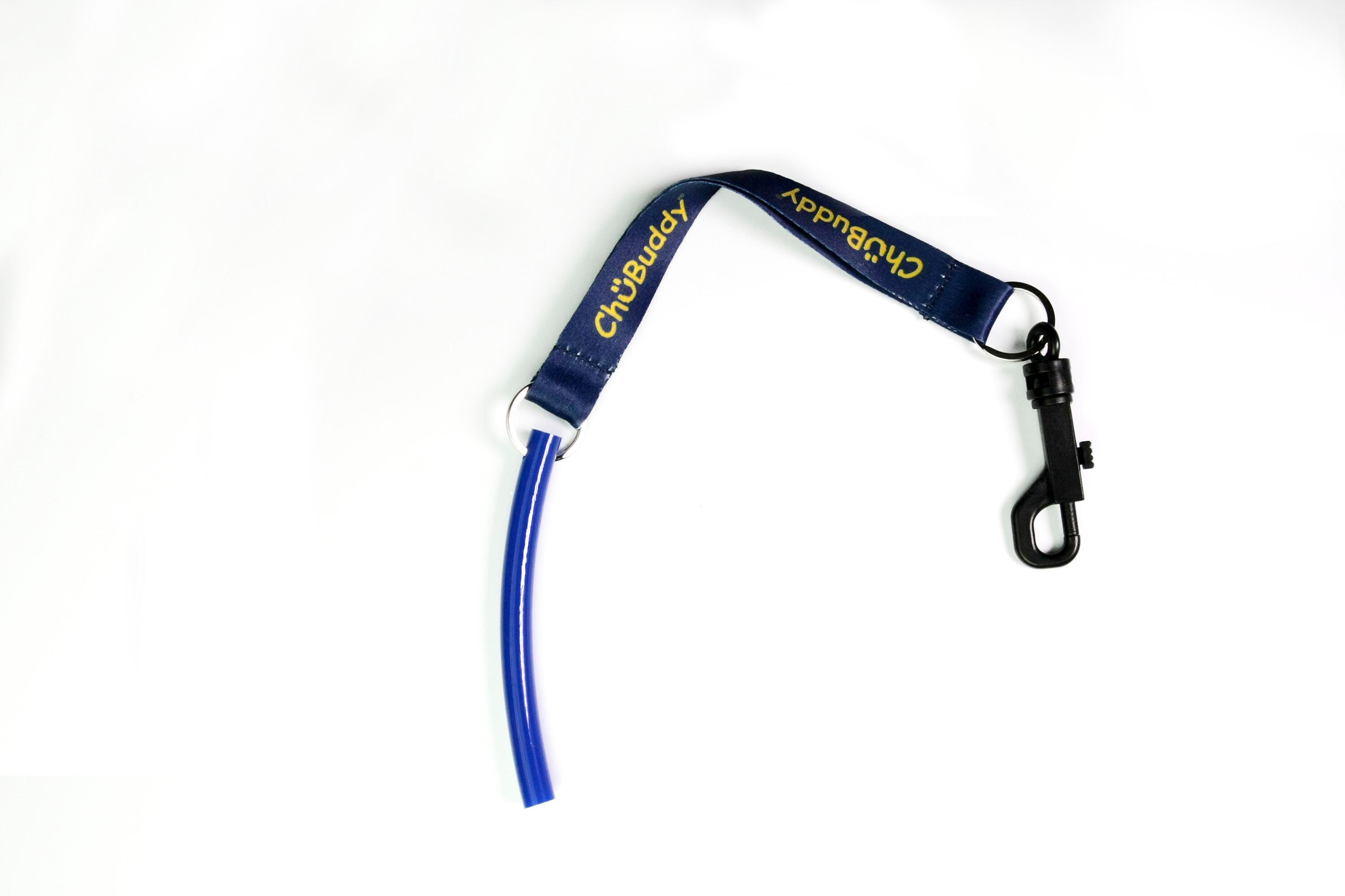 ChuBuddy Slim Strong Tube Clip On, 3/8 Inches, Blue 2102895