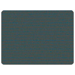 Carpets for Kids KIDSoft Subtle Stripes Solid Carpet, 3 x 4 Feet, Rectangle, Gray and Blue, Item Number 2019722