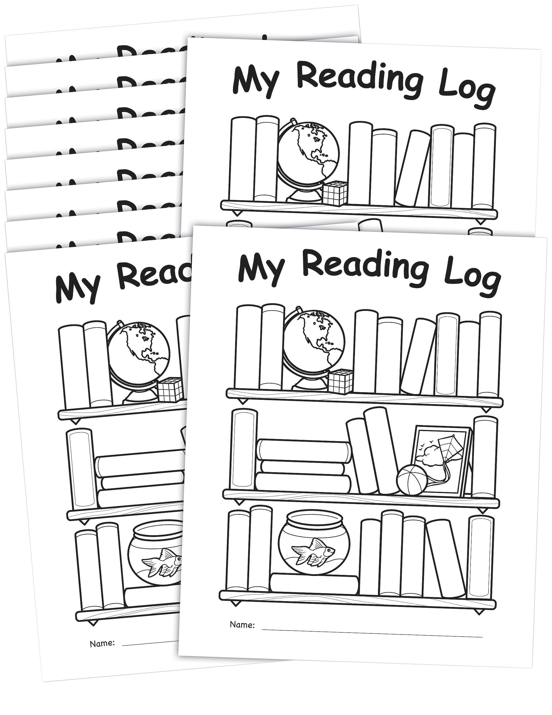 Teacher Created Resource My Own Books: My Reading Log, Pack of 10 2104578